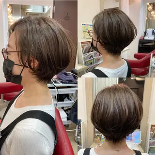 ショート カラー ショート専門 笠井翔太のヘアスタイル