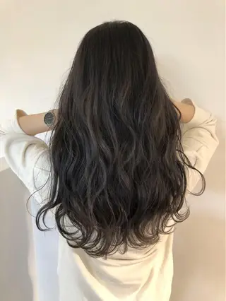 ロング カラー 松田 光雄のヘアスタイル