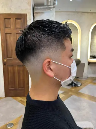 メンズ セン北徒歩５分 キシタクのヘアスタイル