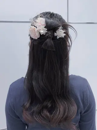 ロング Maho ブリーチモデル募集中のヘアスタイル