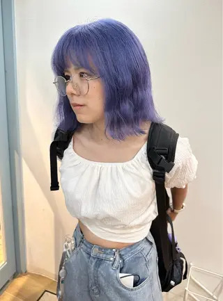 ミディアム 田中 泰正のヘアスタイル