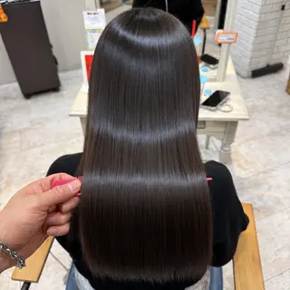 セミロング 店長✨レイヤー✖️ 髪質改善✖️韓国ヘアのヘアスタイル