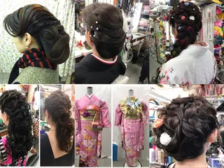 ヘアアレンジ 上辻 博司のヘアスタイル