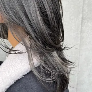 セミロング カラー カラー職人 なかもと たつひろのヘアスタイル