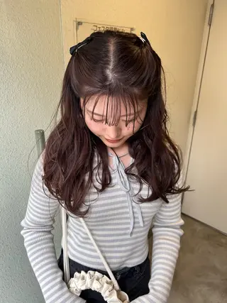 ロング 薄暮 マツイ レンのヘアスタイル