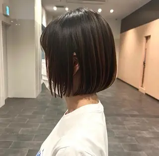 ミディアム labless MOEのヘアスタイル