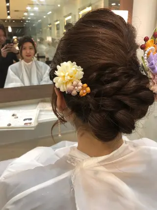 ヘアアレンジ 似合わせ/代表 髪質改善/山田将大のヘアスタイル