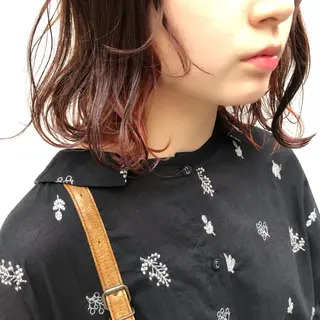 ショート カラー 髪質改善/艶髪 やまなかのヘアスタイル