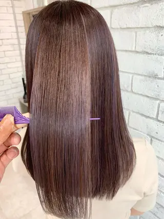 セミロング filo   渋谷 Gishiのヘアスタイル