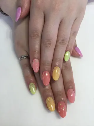 ネイル 💎🐰 saki. m 🐰💎のネイルデザイン