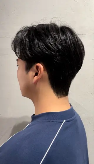 ショート メンズ/柏/パーマ/ チハヤのヘアスタイル
