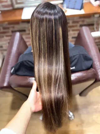 ロング 原口 美樹のヘアスタイル