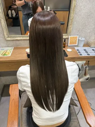 ロング 髪質改善/縮毛矯正 /メンズ/佐澤りょうのヘアスタイル