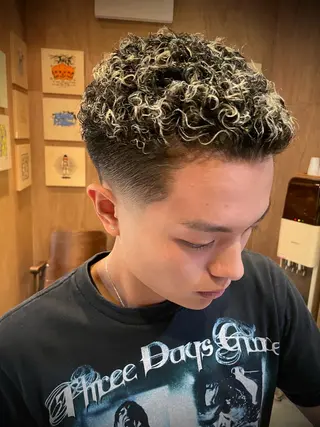 ショート メンズ 石鳶 勝のヘアスタイル