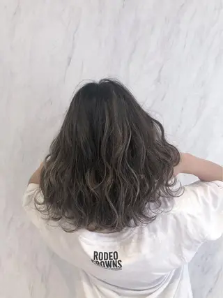 セミロング カラー ヘアアレンジ 阪神尼崎 MASAYAのヘアスタイル