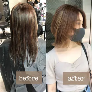 ミディアム カラー 卒業式お呼ばれ🕊️ ヘアセット✴︎ミキのヘアスタイル