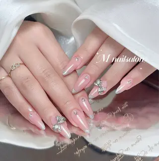 ネイル M🌷nail 長さだし専門店のネイルデザイン