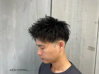 ショート メンズ TELA HAIR 副代表RIKUのヘアスタイル