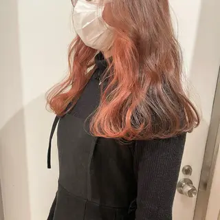セミロング カラー ヘアアレンジ NANA/trend style🕊🍑のヘアスタイル