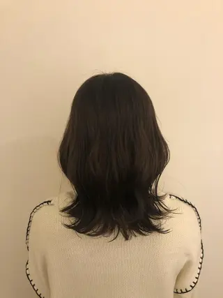 ミディアム カラー レイヤー/髪質改善 /YUUKI/船橋のヘアスタイル