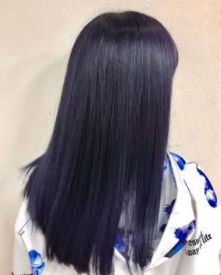 カラー ダブルスキルエクステ /羽エクステ白石宇由のヘアスタイル