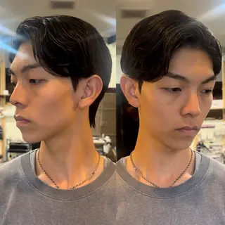 パーマ メンズ 年間2000名担当◎ パーマ職人/仲原佑樹のヘアスタイル