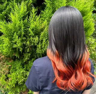 ロング カラー 縮毛矯正／ダブル カラー／はづき☘️のヘアスタイル