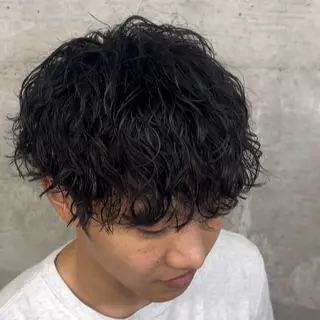 パーマ メンズ Rikito .のヘアスタイル