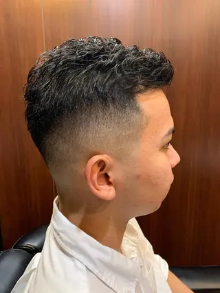 ショート メンズ 羽木 隆徒のヘアスタイル
