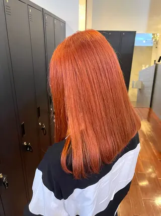 ミディアム 杉原 駿亮のヘアスタイル