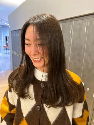ロング 中尾 碧斗のヘアスタイル