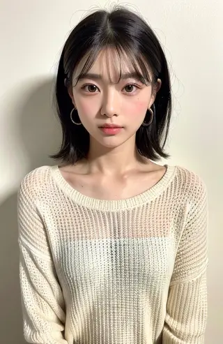 ミディアム カラー ヘアアレンジ 代表🎀 ふわモテ愛 され髪🩷yumiのヘアスタイル
