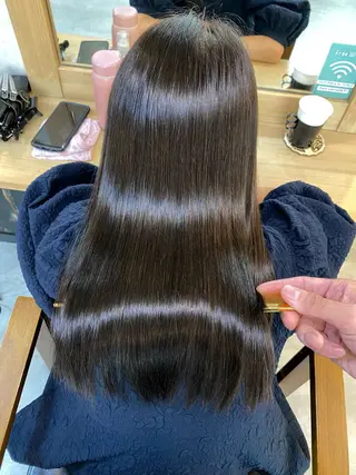 ロング 美髪矯正 🌈髪質改善 山下のヘアスタイル