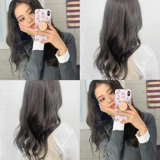 ミディアム カラー ヘアアレンジ 🍒暖色✖️レイヤー ／Haruna🍒のヘアスタイル