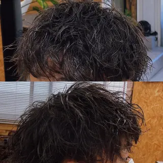 ショート メンズ かんばら りょーいのヘアスタイル