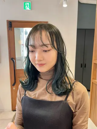 ミディアム himeka🪽 アレンジ/ブリーチのヘアスタイル