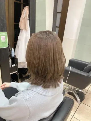ミディアム カラー ヘアアレンジ 🌟東銀座マンツーマ ン🌟タカナシのヘアスタイル