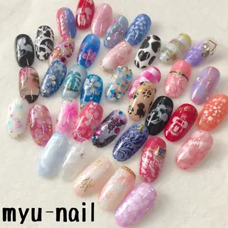 ネイル ホームサロン myu-nailのネイルデザイン