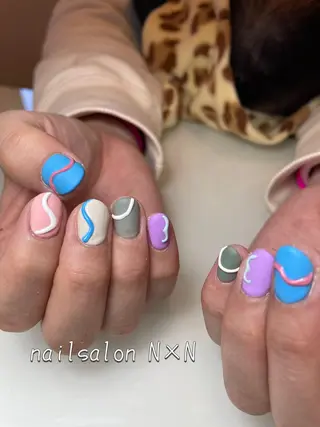 ネイル nail salon N×Nのネイルデザイン