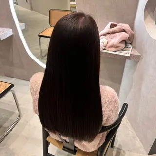 カラー 馬場 美咲のヘアスタイル