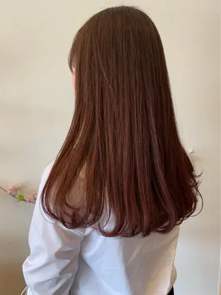 ロング カラー 韓国風・ブリーチなし ・あり後藤　一斗店長のヘアスタイル