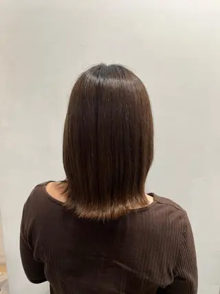 ミディアム ヘアアレンジ -みつま はるな-のヘアスタイル