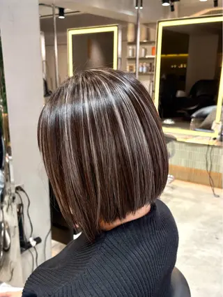 ショート 🩵縮毛矯正/ブリー チ/髪質改善/いつかのヘアスタイル