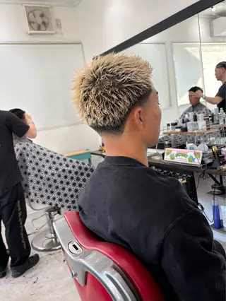 ショート メンズ 本間 颯太のヘアスタイル