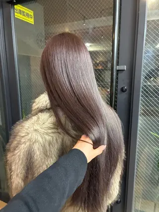 ロング nanami🏷🤎 ふんわりカラーのヘアスタイル