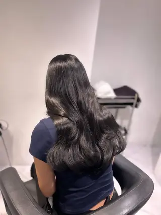 ロング カラー 表参道/透明感カラー /暗髪/ジュキヤのヘアスタイル