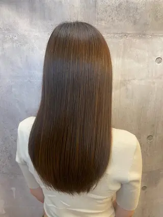 ロング 🍀失敗しない 縮毛矯正熊谷竜馬🍀のヘアスタイル
