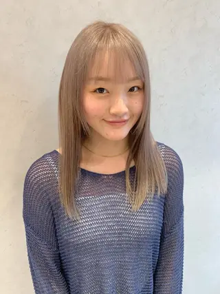 ミディアム カラー ayumi🌈 インナーカラー🌈のヘアスタイル