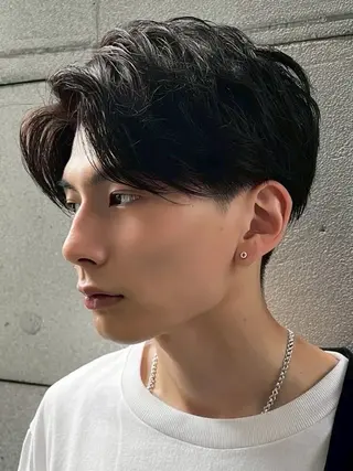 ショート パーマ メンズ 🔥似合わせカット 管野一稀/仙台/富沢のヘアスタイル