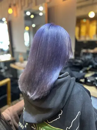 ミディアム 園田 彩音のヘアスタイル